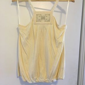 Anthropologie racerback halter top.